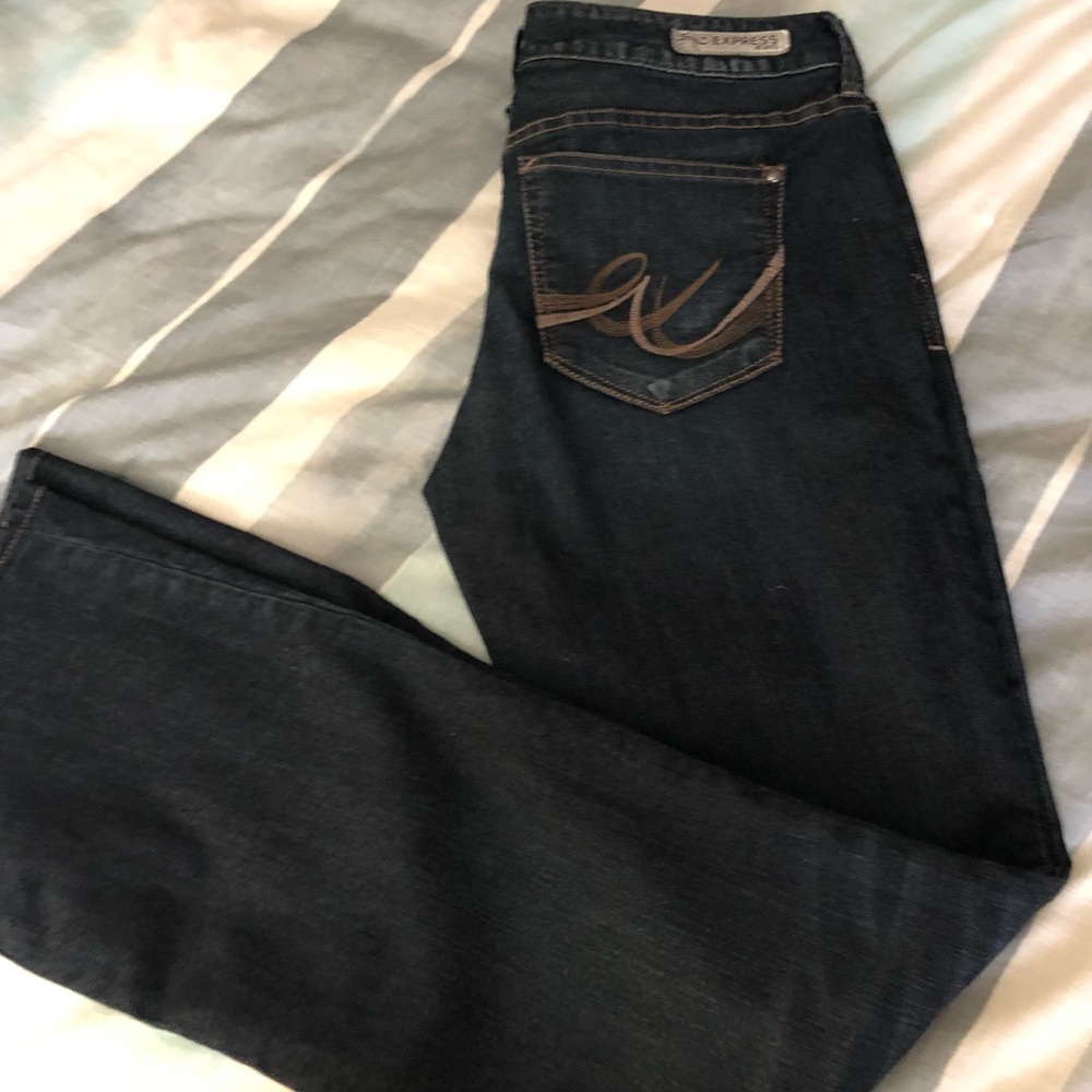 Express Zelda Barely Boot Ultra Low Rise Size 8 - Picture 3 of 3